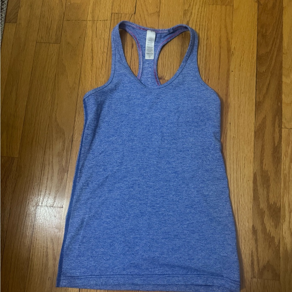 Ivivva Heathered Blue Racerback Tank